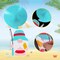 16PCS Gnome Hanging Swirl Decorations – Hawaii Beach Birthday Party Supplies, Tropical Gnome Ceiling Ornaments, Luau Party Hanging Swirls